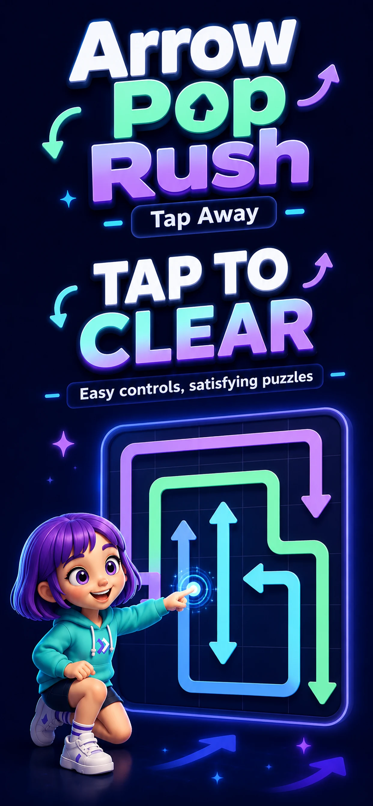 Arrow Pop Rush: Tap Away screenshot
