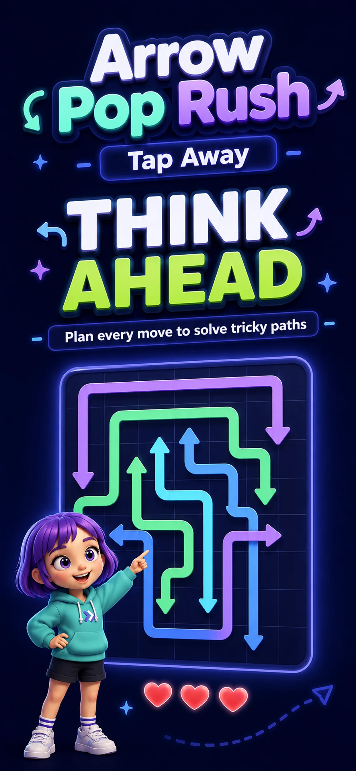 Arrow Pop Rush: Tap Away screenshot
